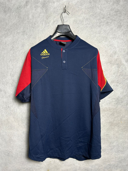 Adidas Blue Round Neck - Medium