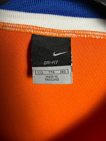 Nike Dri Fit Senior 26 Big Logo Orange V Neck - 2XL