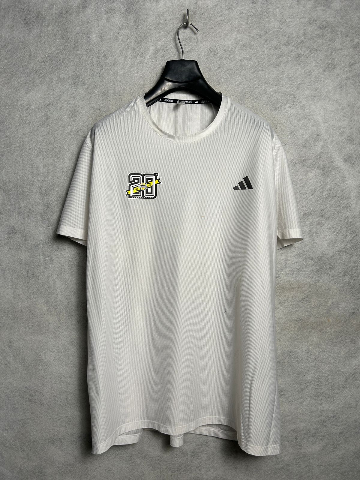 Adidas White Round Neck - 4XL