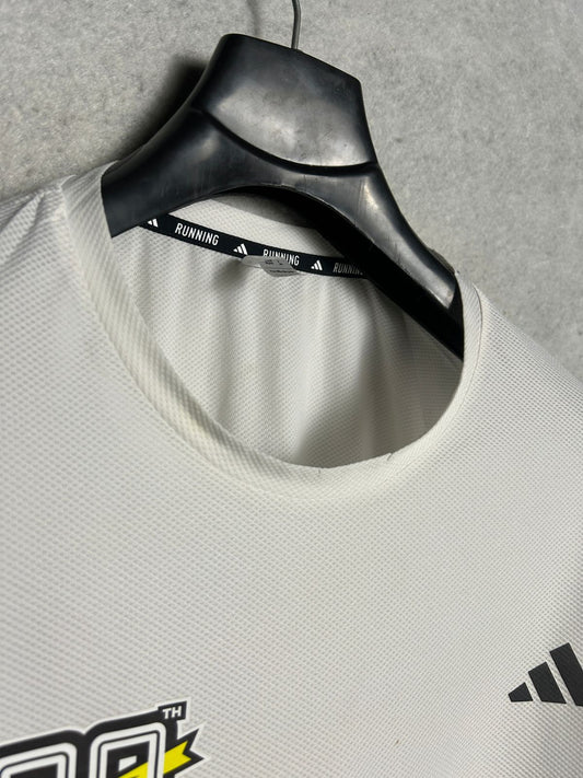 Adidas White Round Neck - 4XL