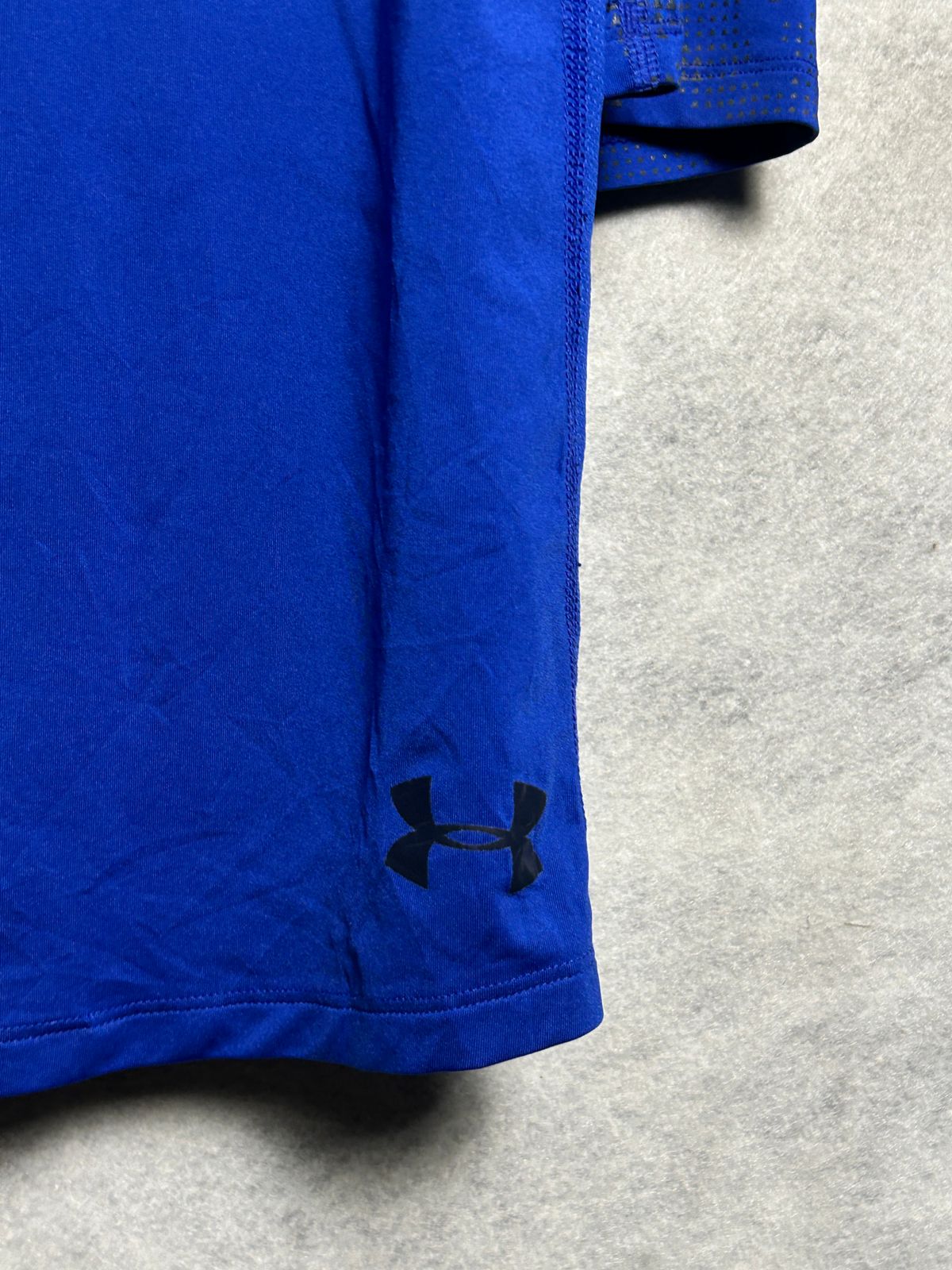 Under Armour Heat Gear Blue Round Neck - XL