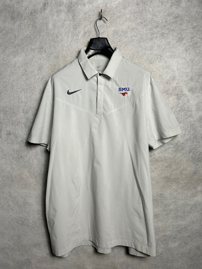 Nike SMU Dri Fit White Polo - XL