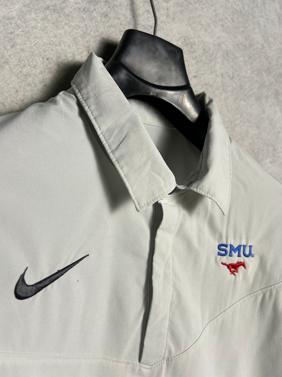 Nike SMU Dri Fit White Polo - XL