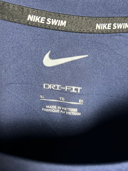 Nike Dri Fit Blue Round Neck Full Sleeves - XL