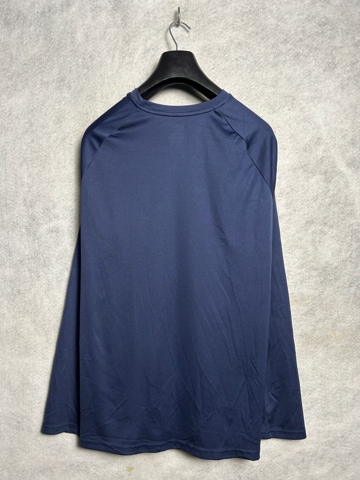 Nike Dri Fit Blue Round Neck Full Sleeves - XL