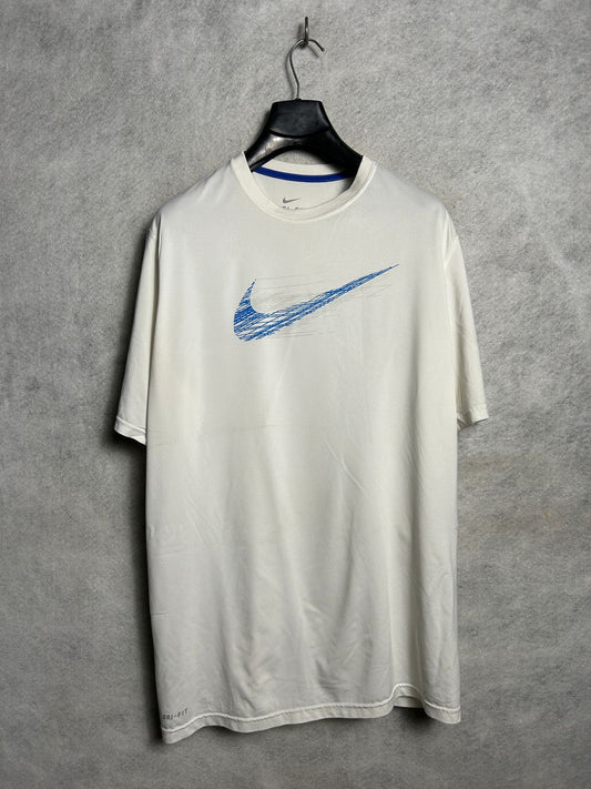 Nike Dri Fit Big Logo Round Neck - XL