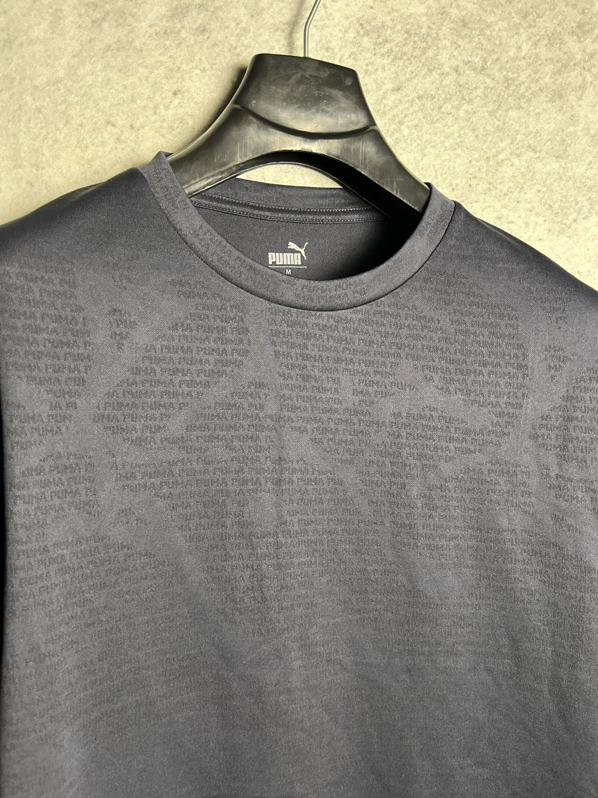 Puma Blue Round Neck - Medium