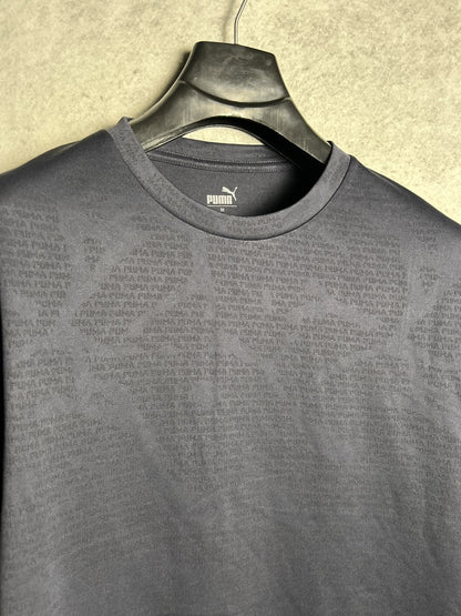 Puma Blue Round Neck - Medium