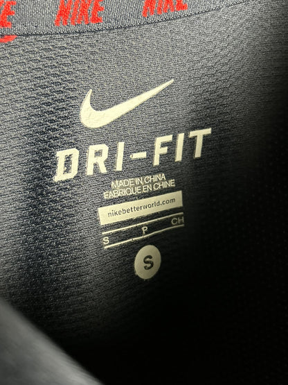 Nike Dri Fit Blue Round Neck - Small