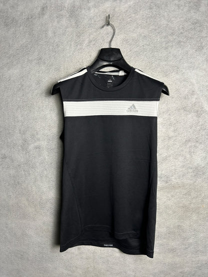 Adidas Climalite Black Round Neck - Large