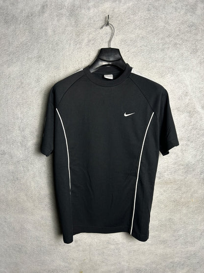 Nike Fit Dry Black Round Neck - Medium