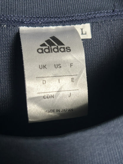 Adidas Blue Round Neck - Large