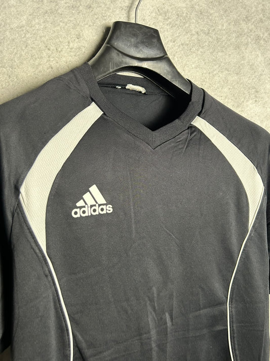 Adidas Big Logo V Neck Black - Medium