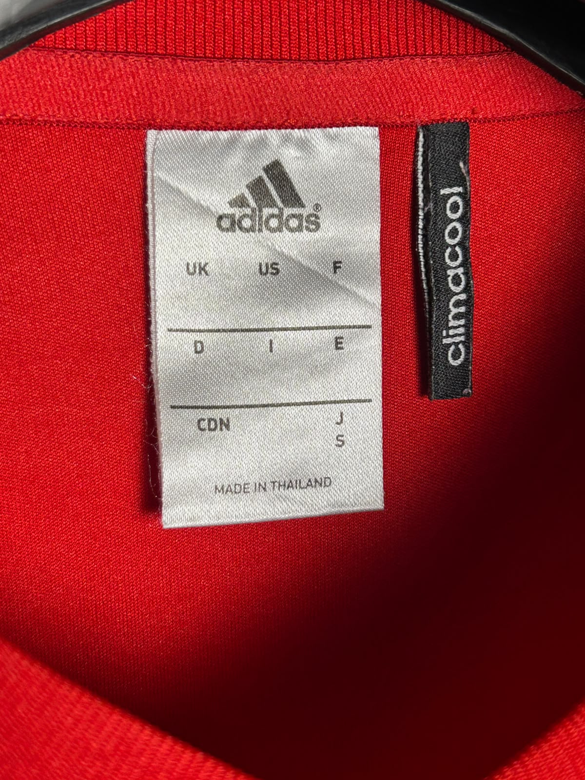 Adidas Climacool Red V Neck - Small