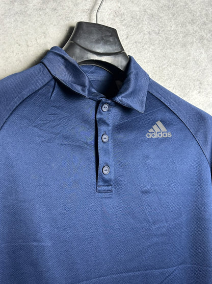 Adidas Climalite Blue Polo - Large