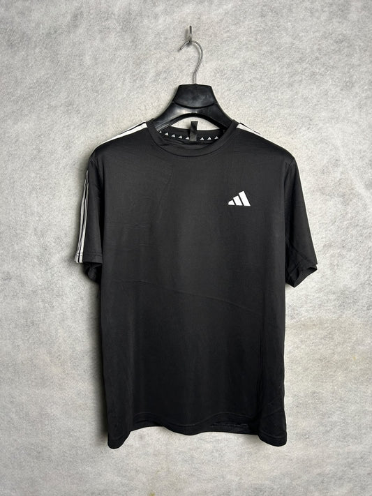 Adidas Black Round Neck - Medium
