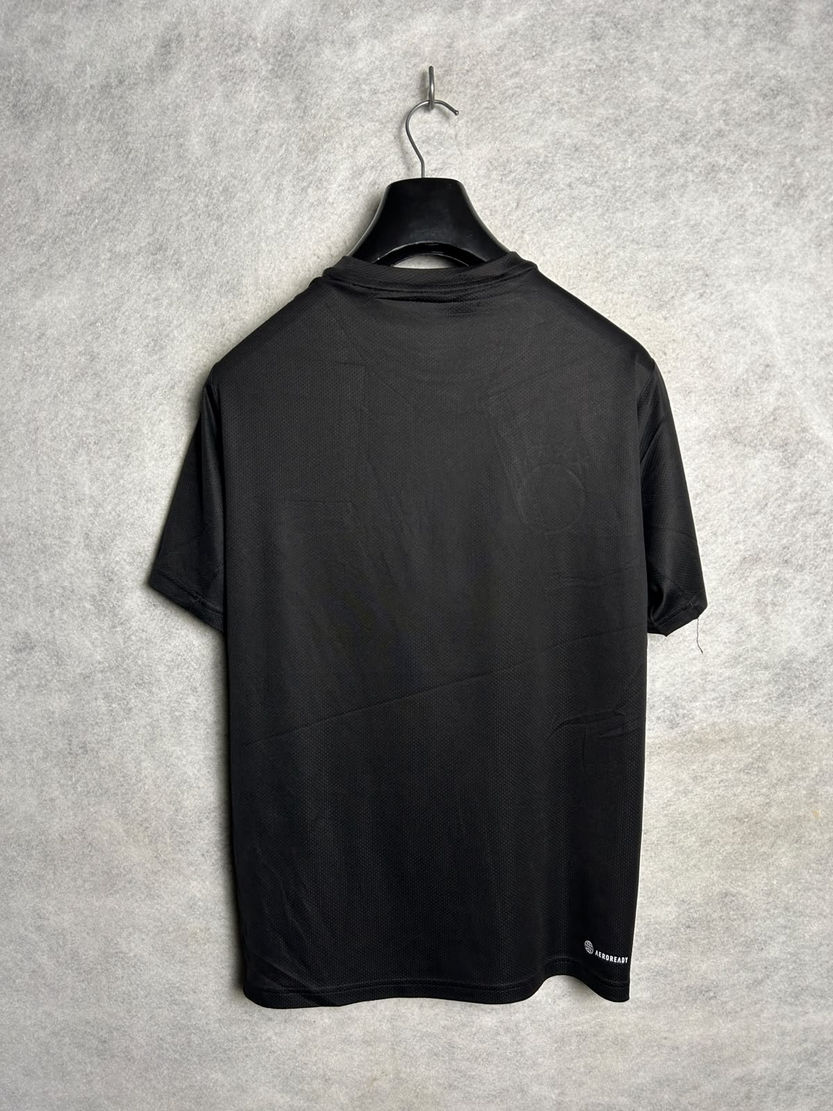 Adidas Black Round Neck - Medium