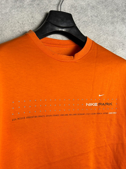 Nike Orange Round Neck - Medium