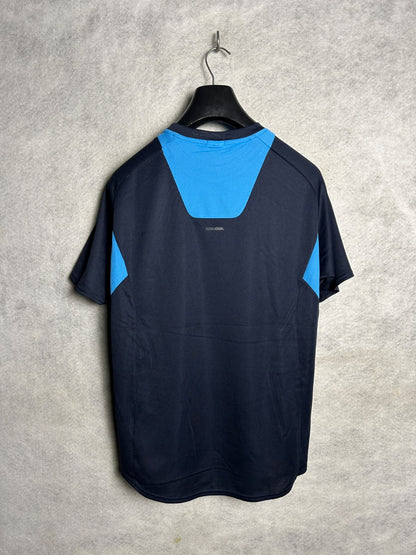 Adidas Climacool Big Logo Blue Round Neck - Large
