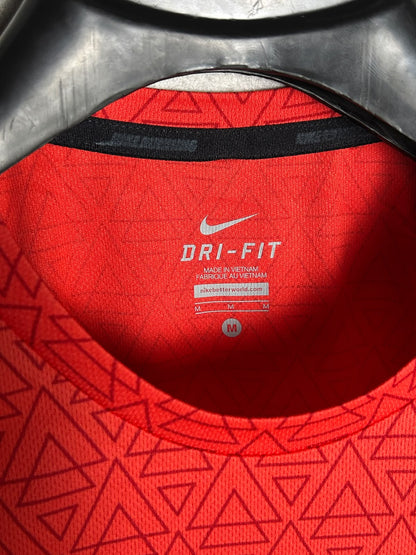 Nike Dri Fit Printed Round Neck - Medium