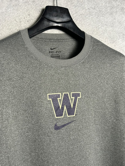 Nike Dri Fit Big W Round Neck Full Sleeves - XL