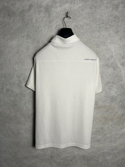 Under Armour Heat Gear White Polo - LG