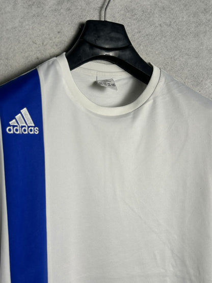 Adidas White Round Neck - Medium