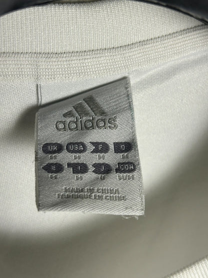 Adidas White Round Neck - Medium