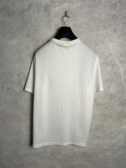 Adidas White Round Neck - Medium
