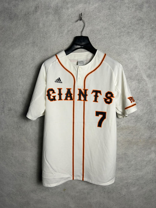 Adidas Big Logo Giants 7 White - Large