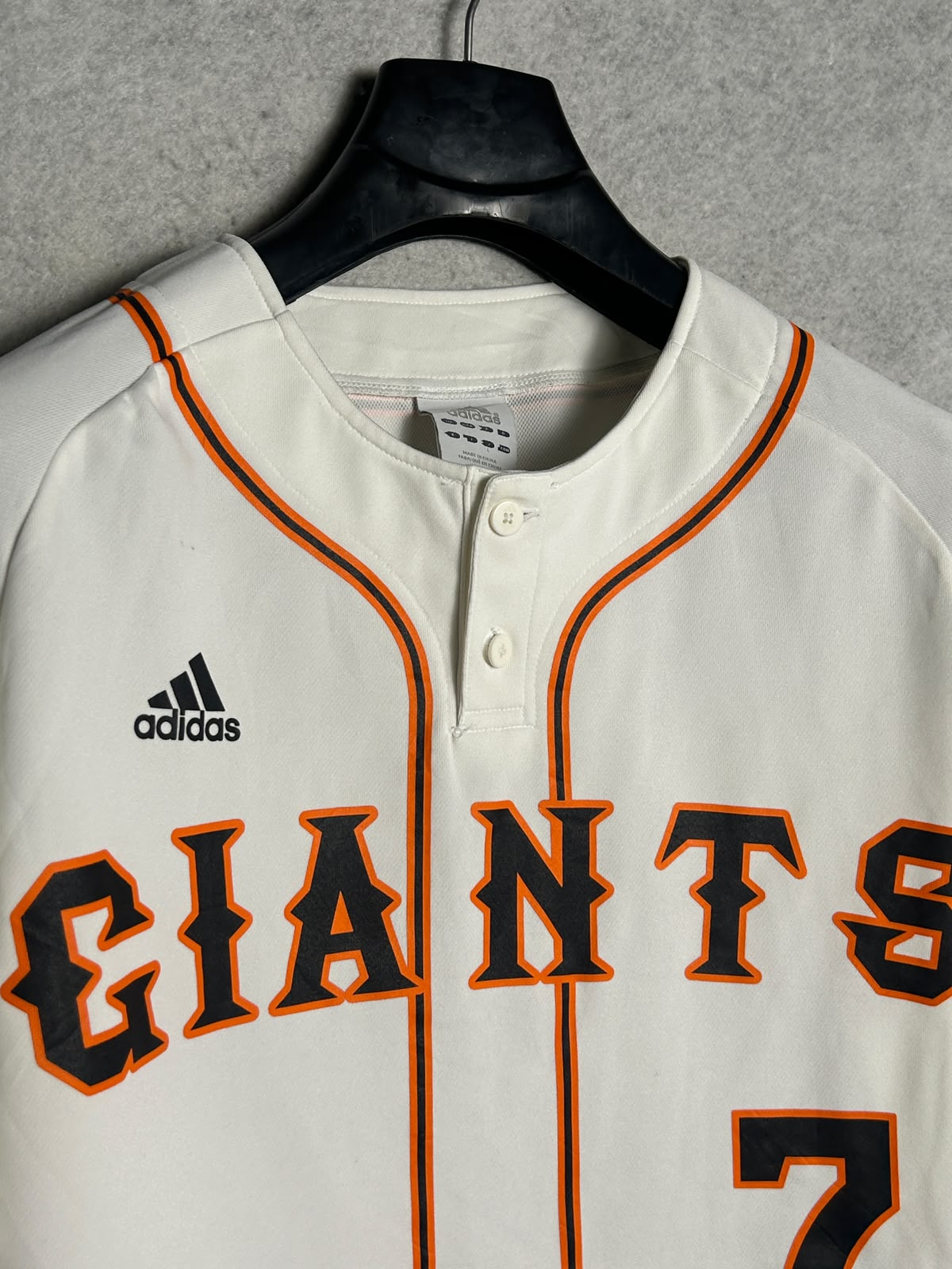 Adidas Big Logo Giants 7 White - Large