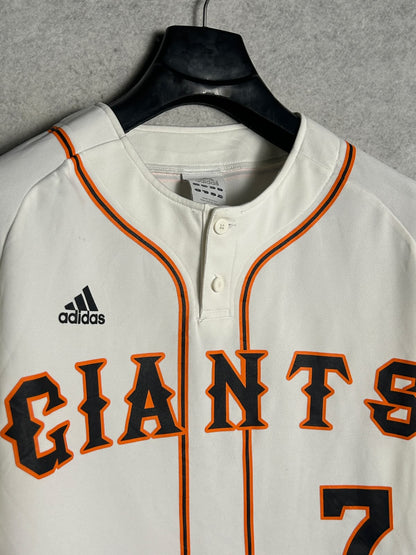 Adidas Big Logo Giants 7 White - Large