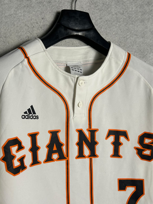 Adidas Big Logo Giants 7 White - Large