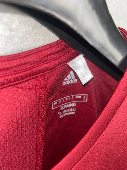 Adidas Climacool Red Round Neck - Large