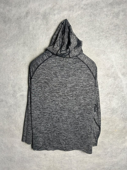 Under Armour Heat Gear Grey Full Sleeves Hoodie - SM