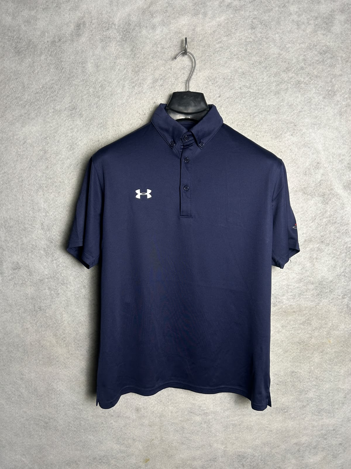 Under Armour Heat Gear Blue Polo - SM