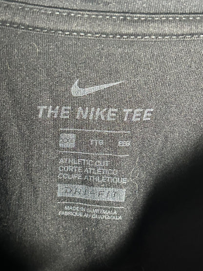 The Nike Tee Georgia Big Logo Black Round Neck - XXL