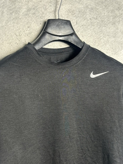 The Nike Tee Dri Fit Black Round Neck - O