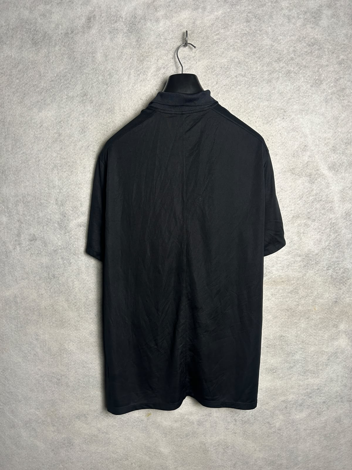 Nike Golf Dri Fit Black Polo - Large