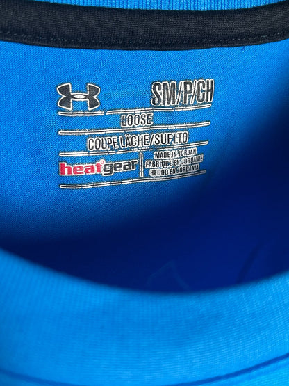 Under Armour Heat Gear Blue Round Neck - SM