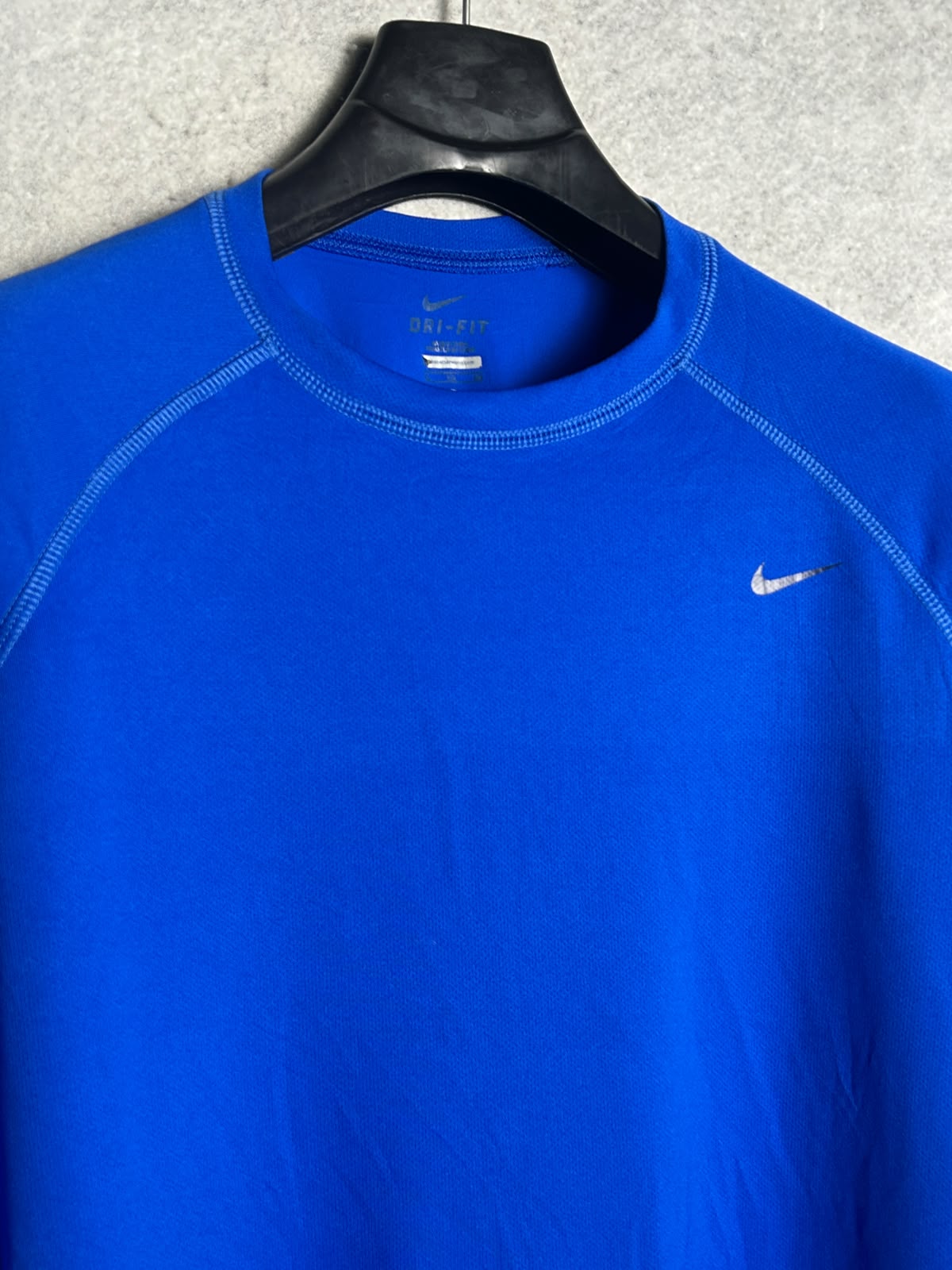 Nike Dri Fit Blue Round Neck - XL
