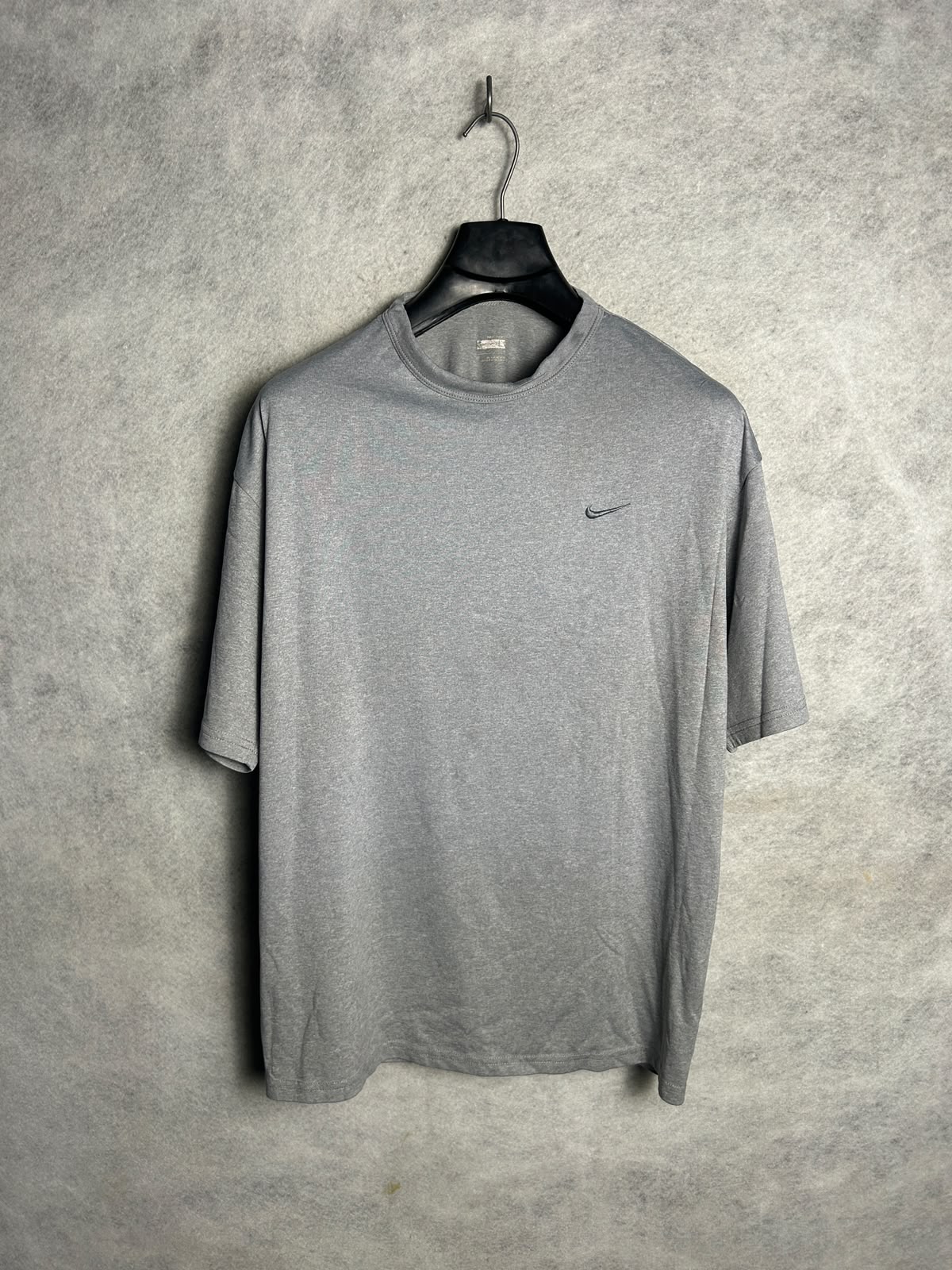 Nike Fit Dry Grey Round Neck - Large