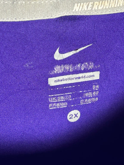 Nike Purple Full Sleeves Round Neck - 2XL