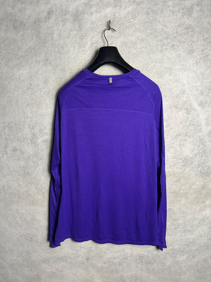 Nike Purple Full Sleeves Round Neck - 2XL