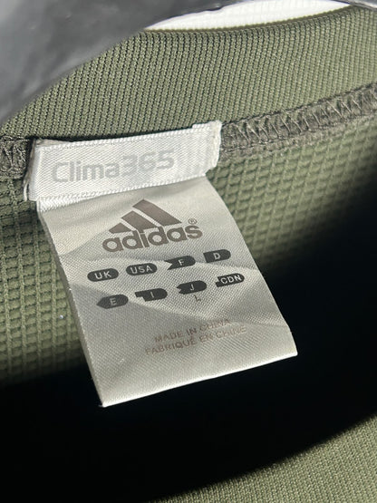 Adidas Clima365 Olive Green Round Neck - Large