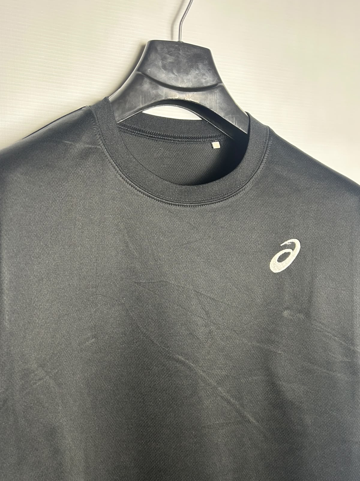 Asics Black Round Neck - Large