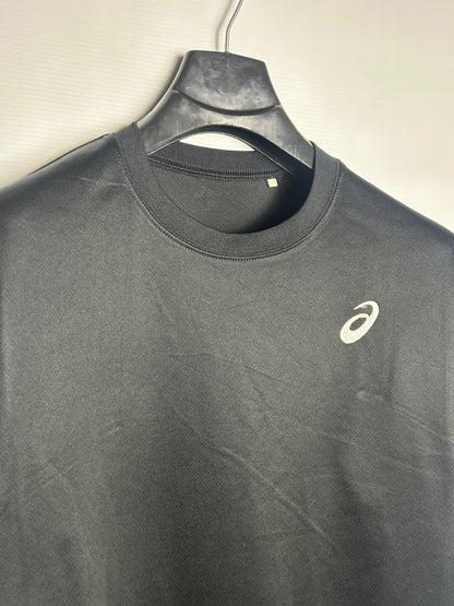 Asics Black Round Neck - Large
