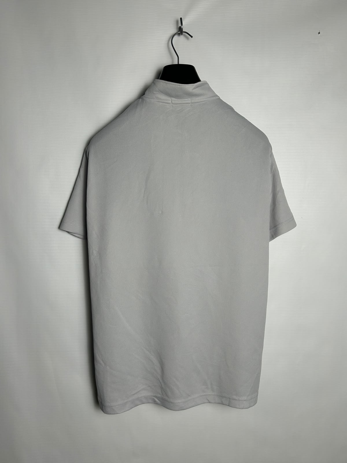 Head Half Zip Grey Mock Neck - Large