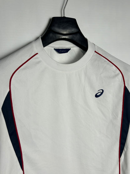 Asics White Round Neck - Large