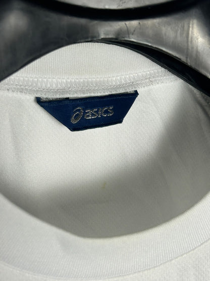 Asics White Round Neck - Large